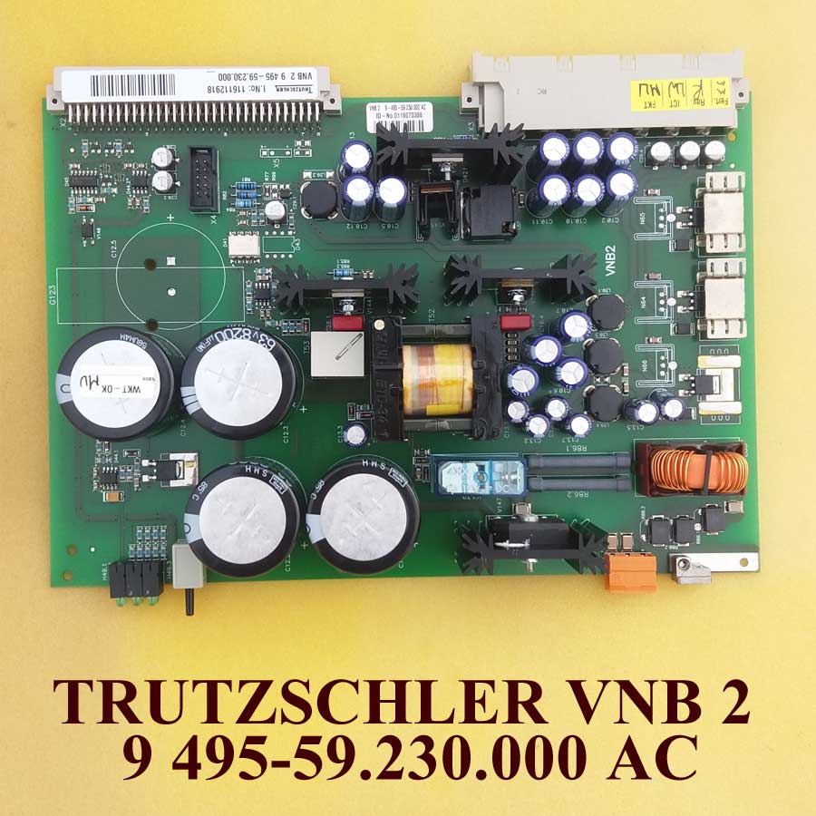 trutzschler vnb 2 9 495-59.230.000 ac pcb board