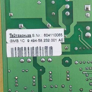 TRUTZSCHLER GMB 1C 9 494-58.232.001 AE PCB Board for Blow room And Carding, Spinning Mills Spares, Trutzschler Carding 